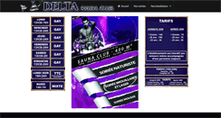 Desktop Screenshot of deltasaunaclub.fr